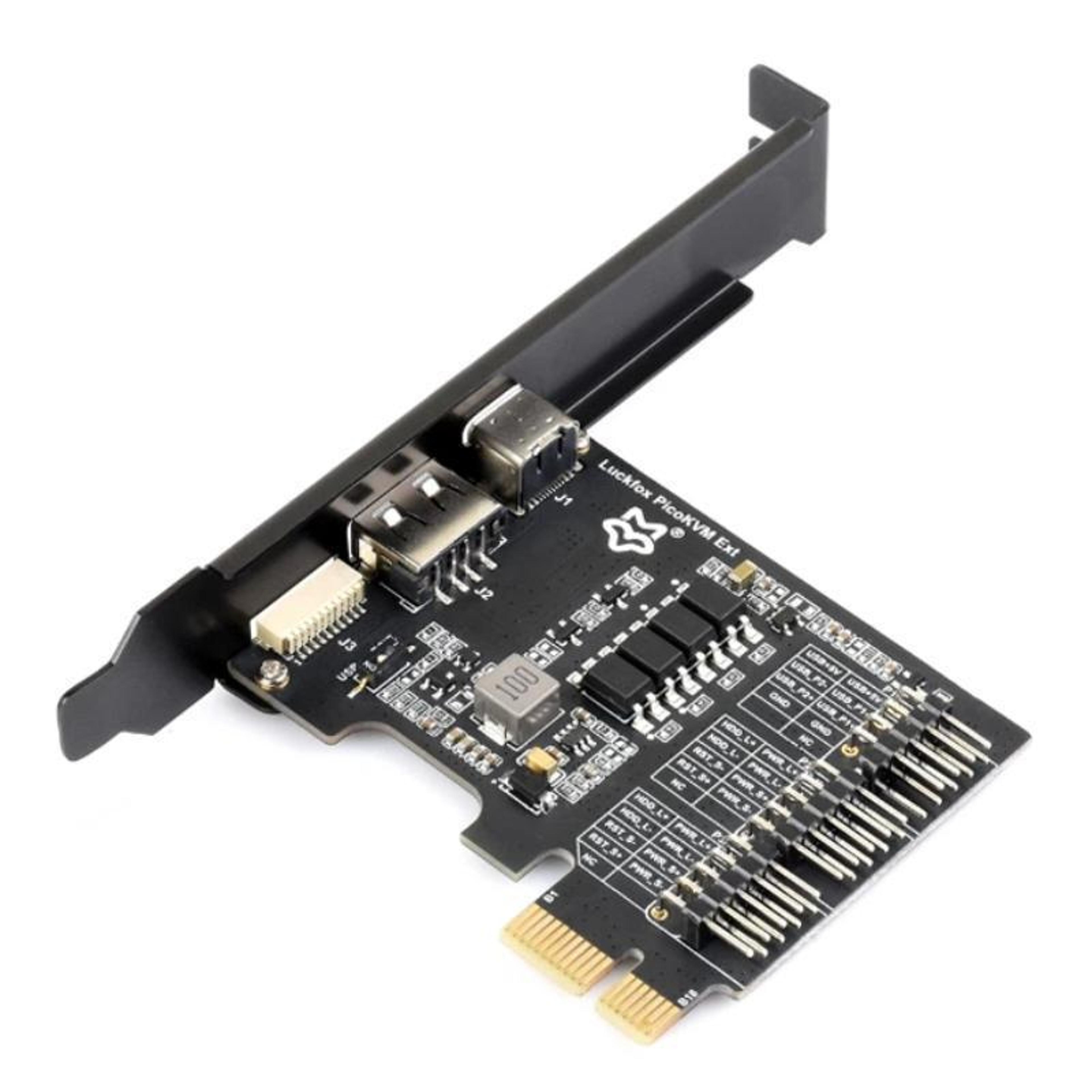 expansion board with usb-a and usb-c remote power control