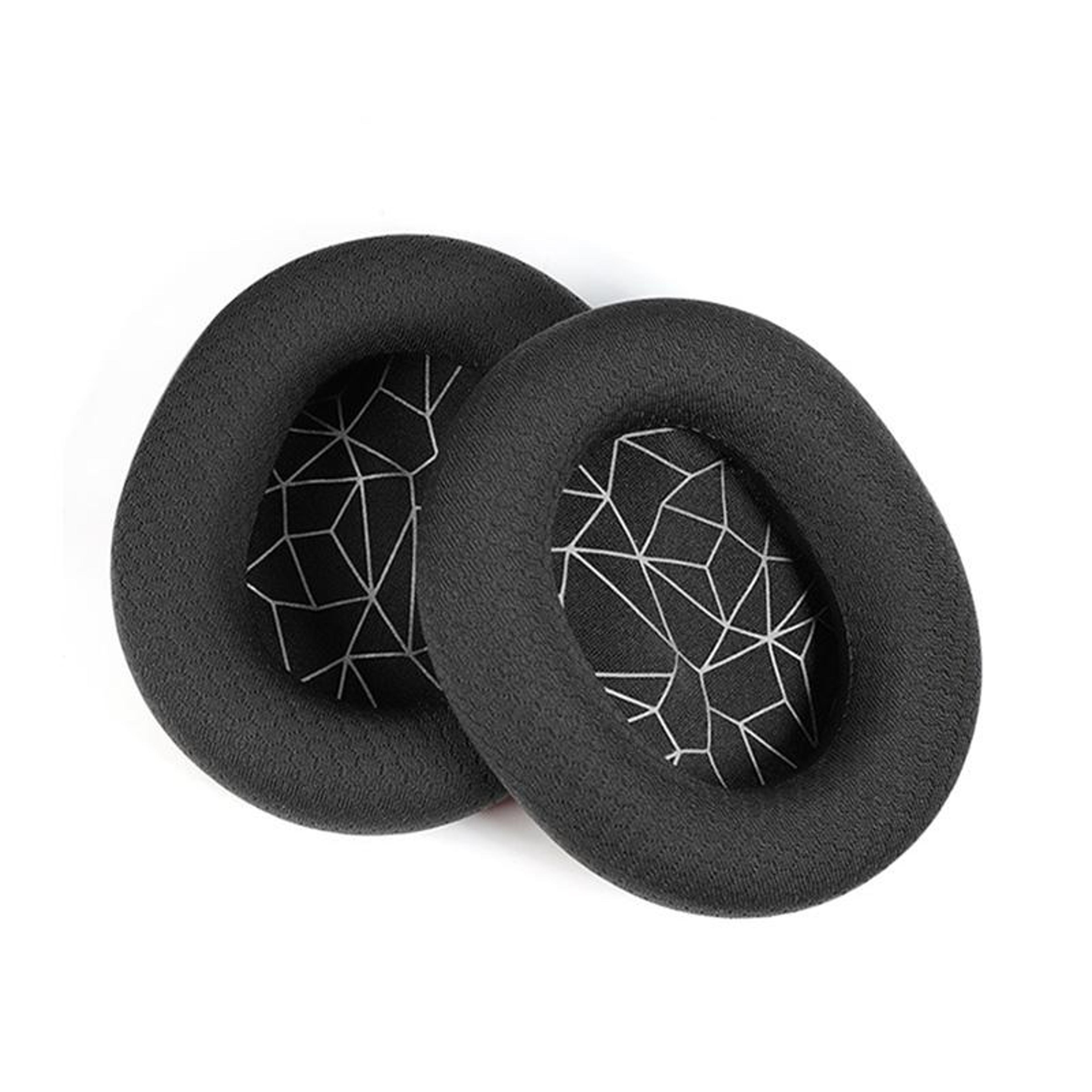 replacement ear pads 2-pack breathable mesh cushions for arctis pro, 3, 5, 7