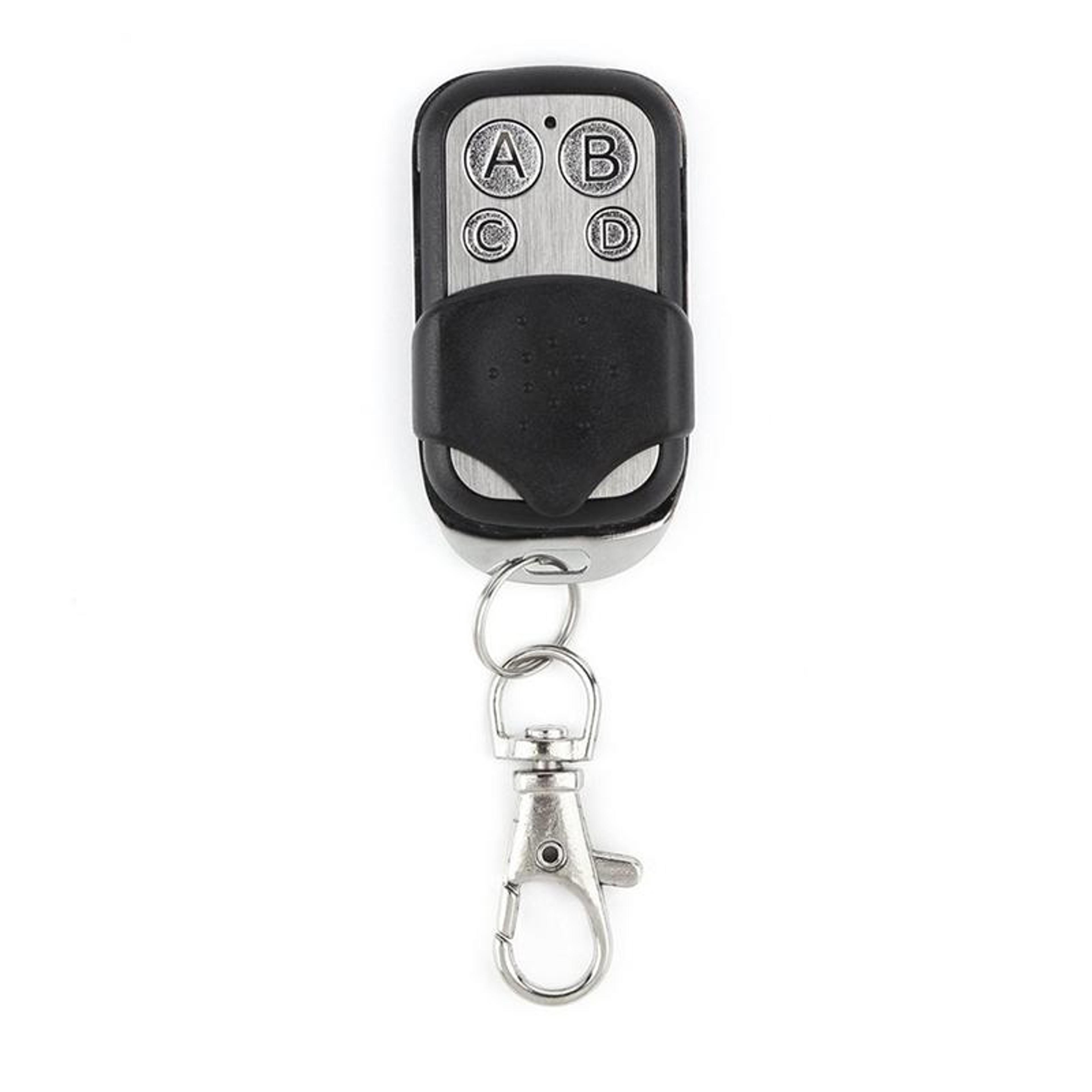 4-button garage door remote control metal learning code key fob
