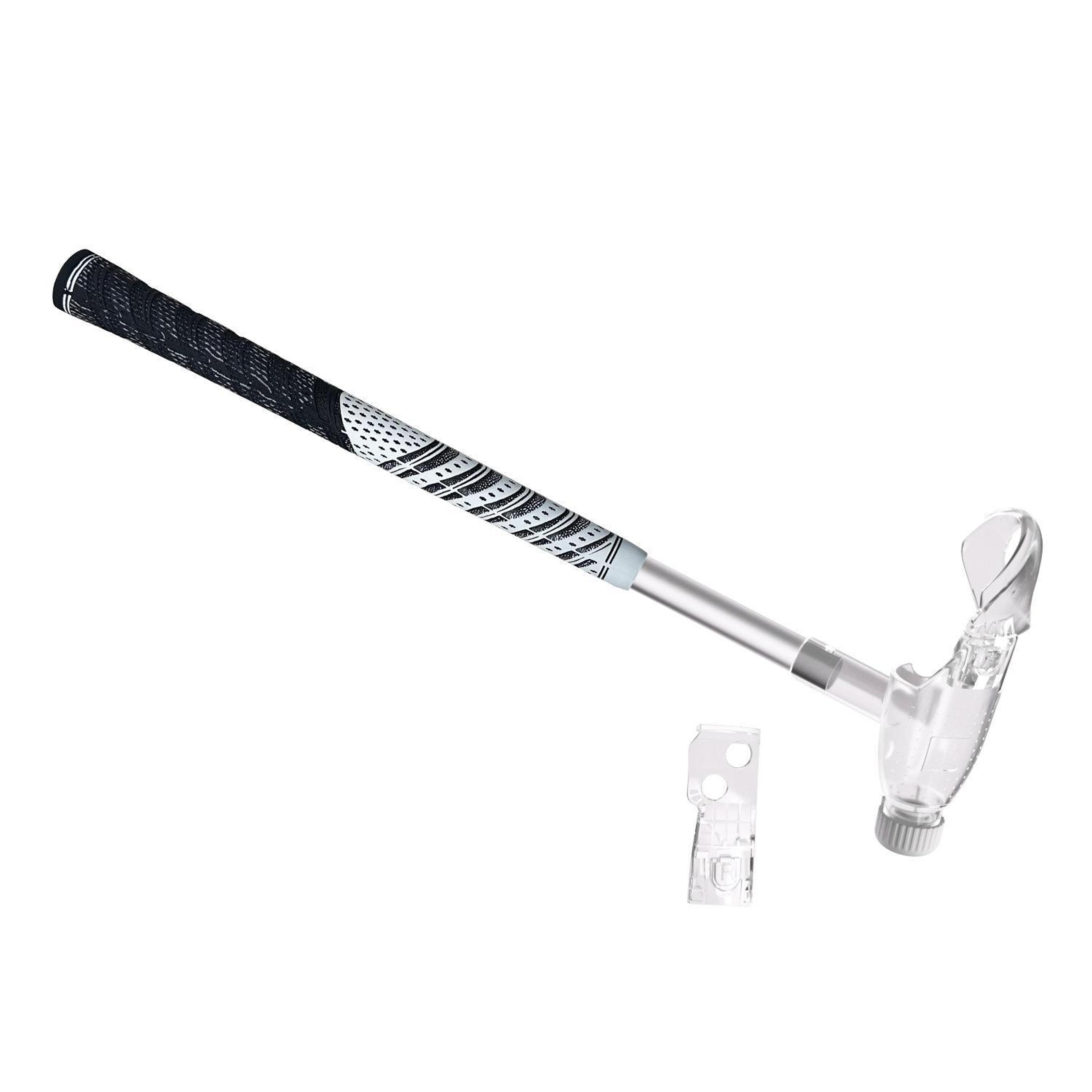 vr golf club attachment for meta quest 2, 3 and 3s with realistic swing grip