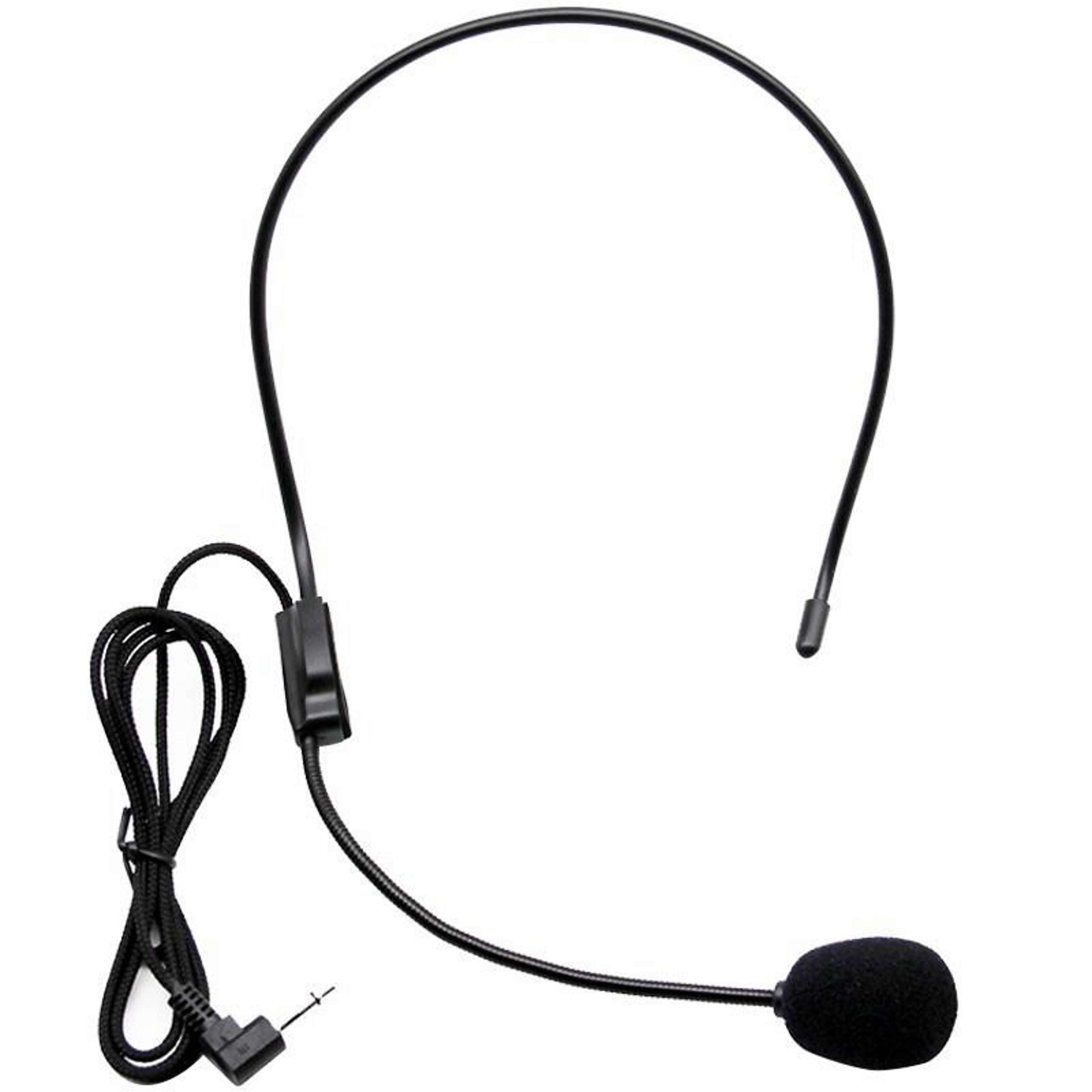 h01 2pcs headset microphone for teaching and voice amplifiers