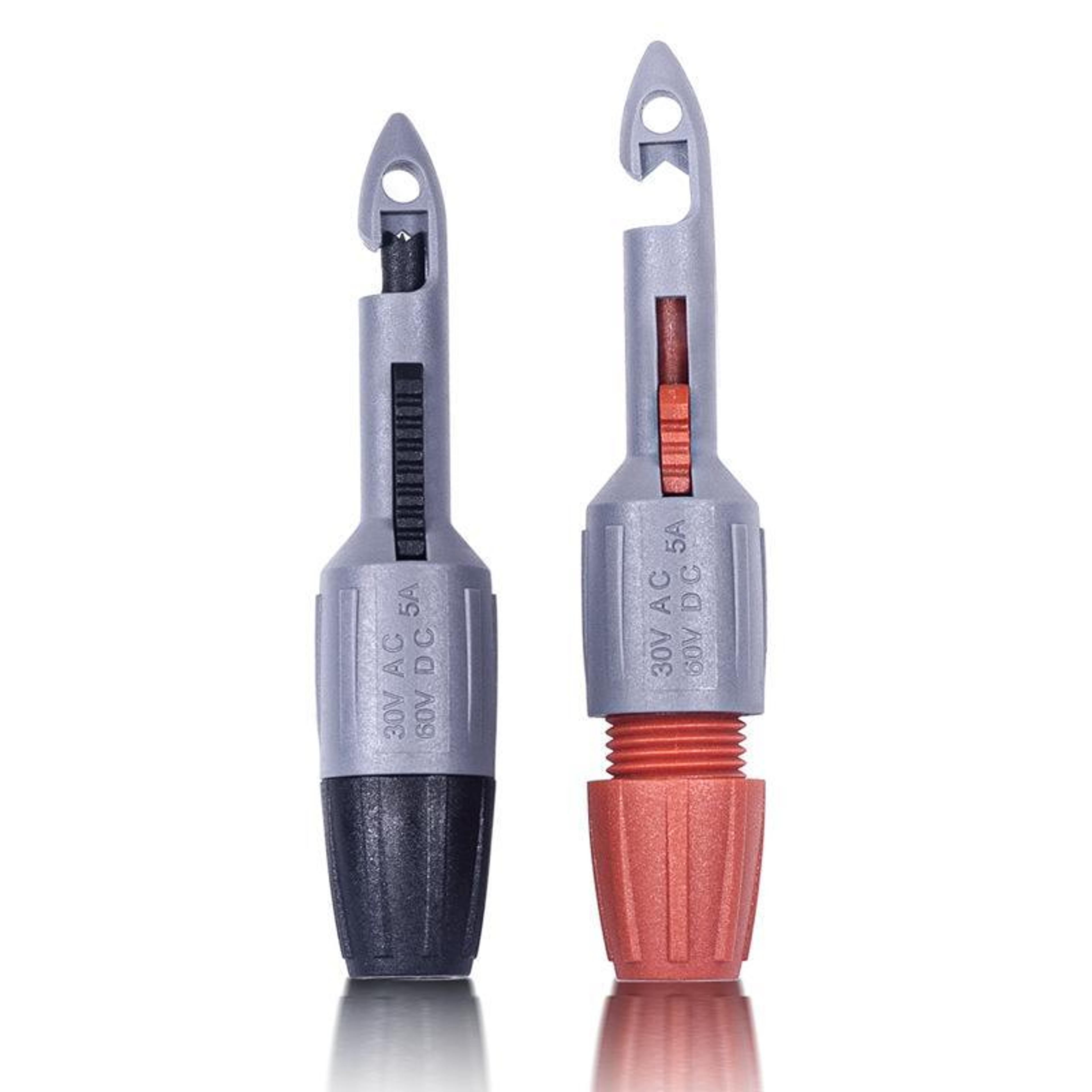 multimeter piercing probe set for non-destructive automotive wire testing