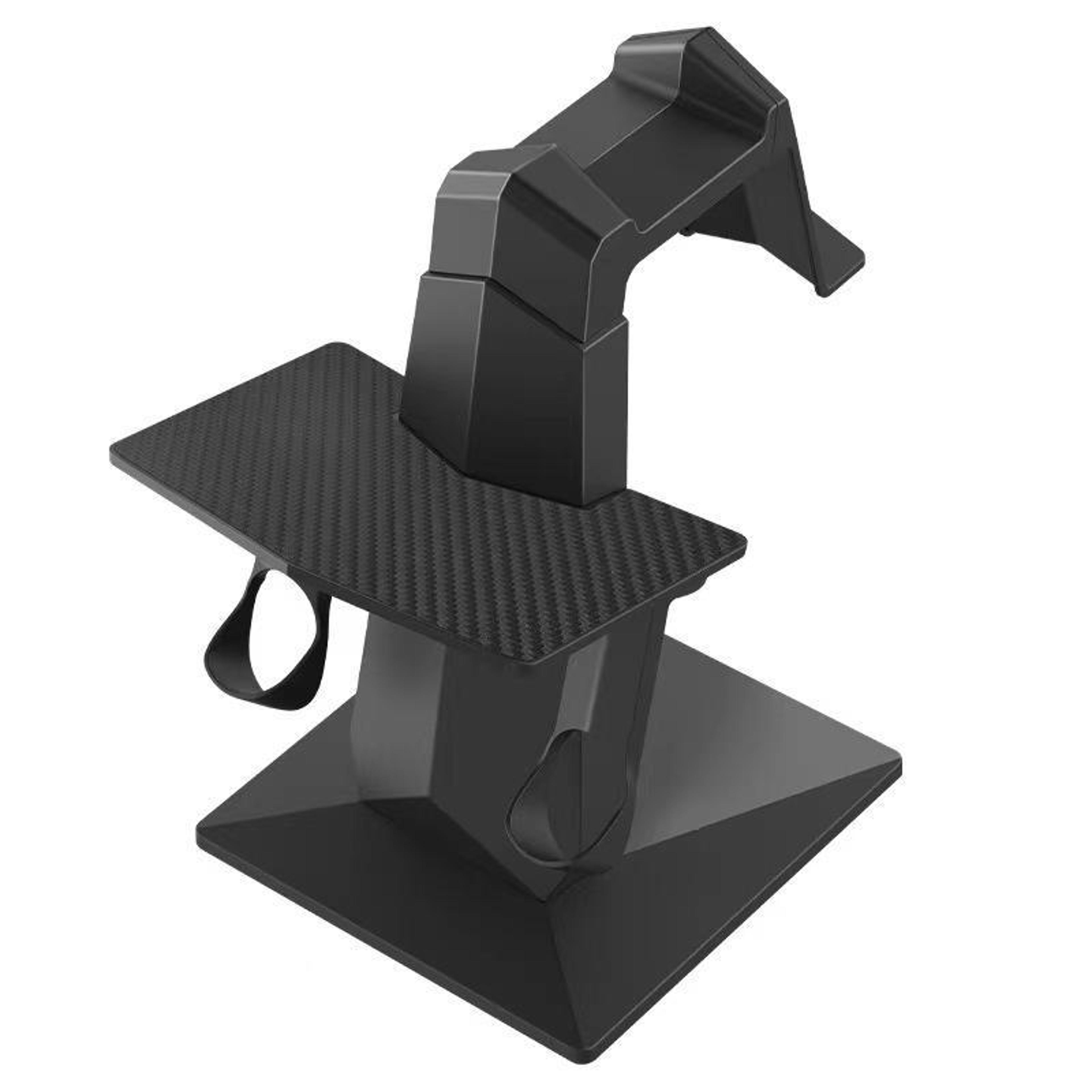 universal vr headset stand with controller holders for meta quest