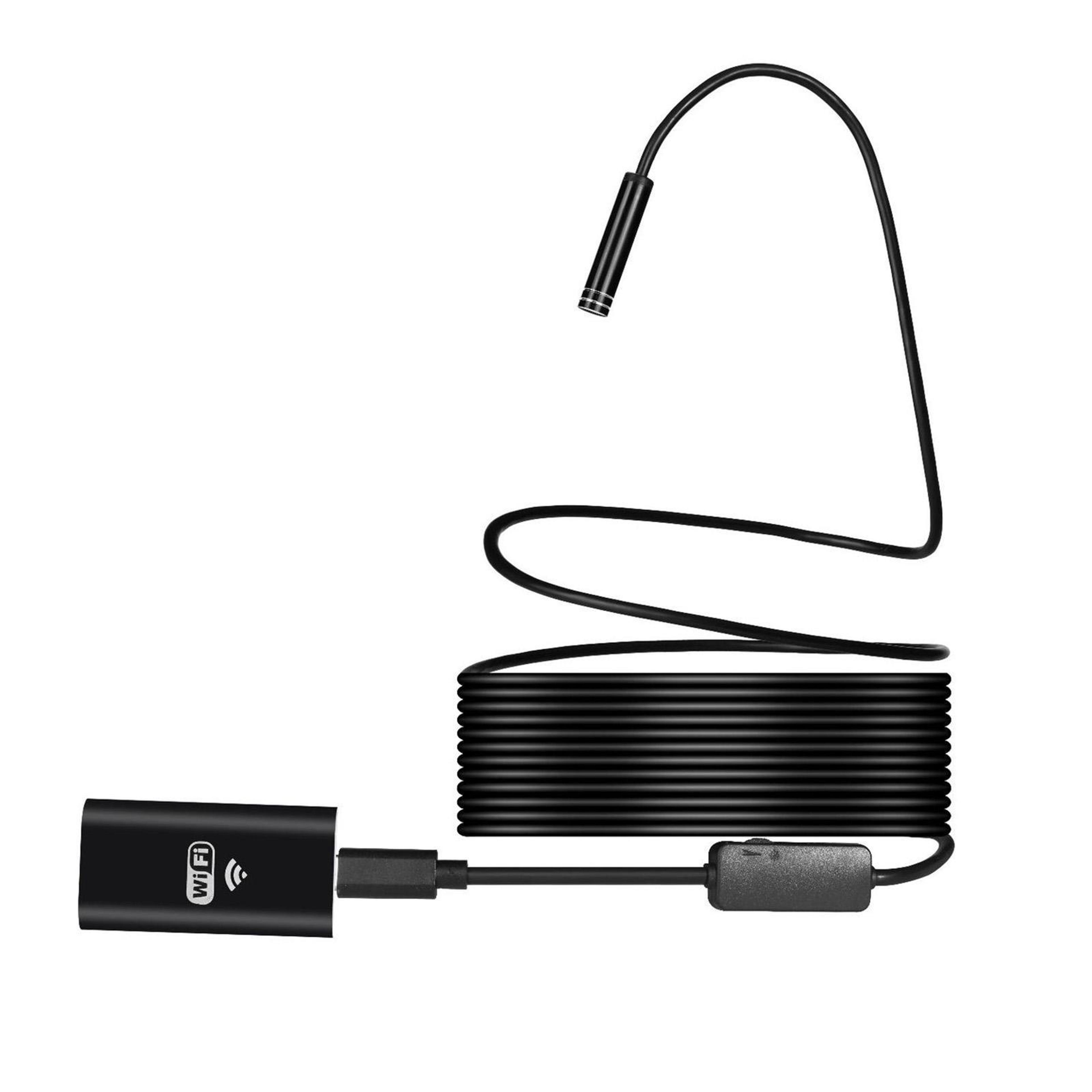 hd wireless endoscope camera with wifi, 8mm ip67 waterproof inspection camera
