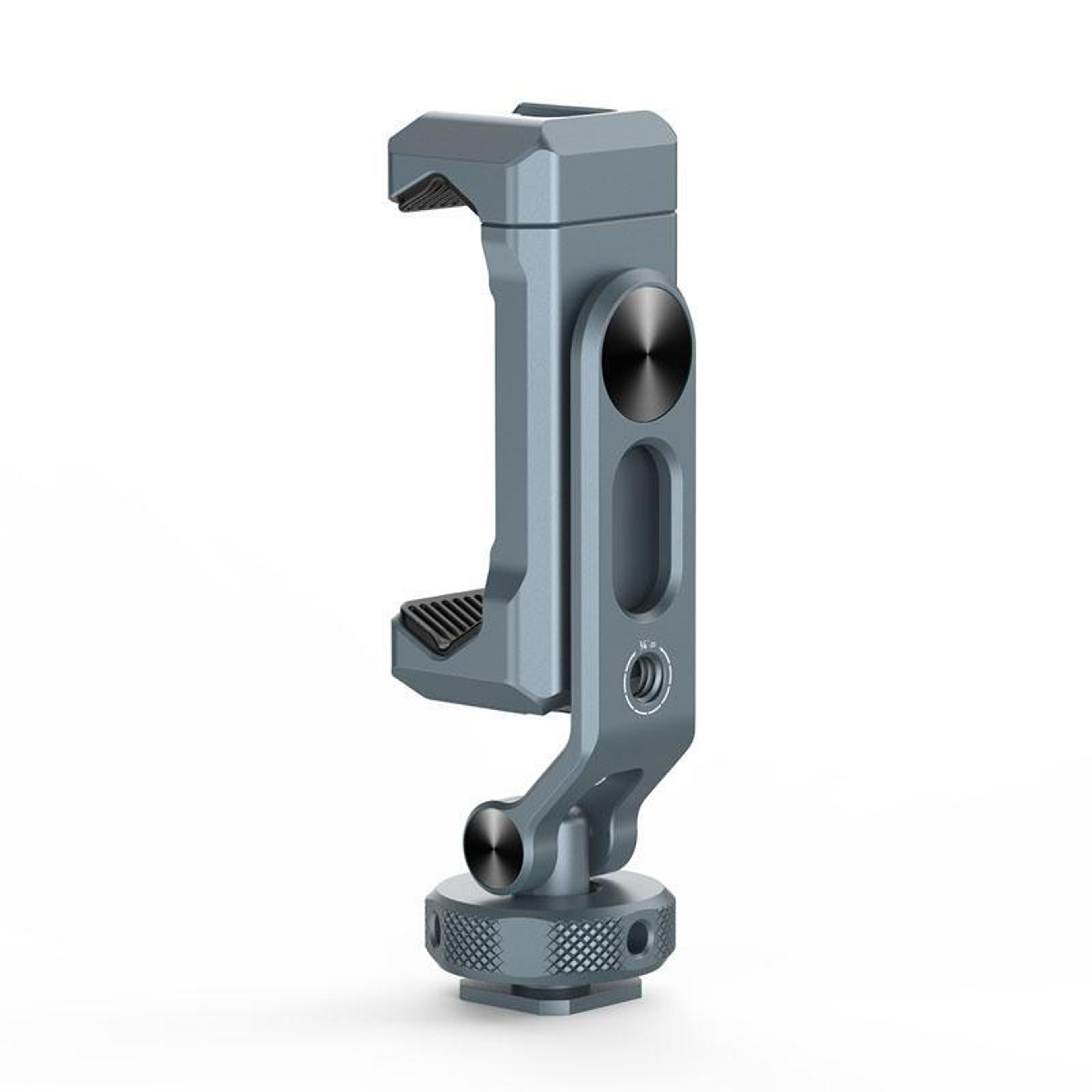 phone mount with 360° rotation and dual 1/4 inch mounts