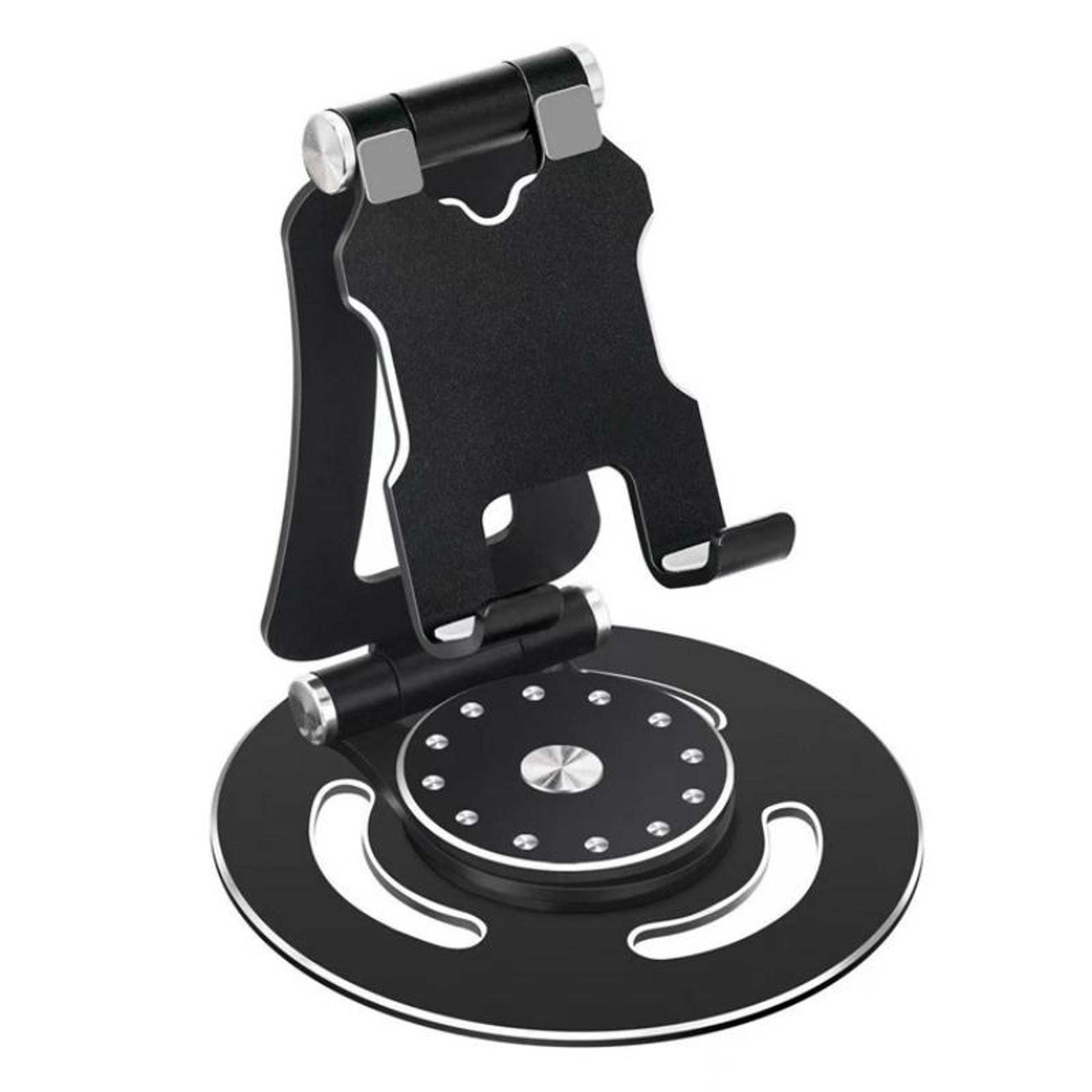 g62 360 degree rotating phone stand foldable adjustable desktop phone and tablet holder