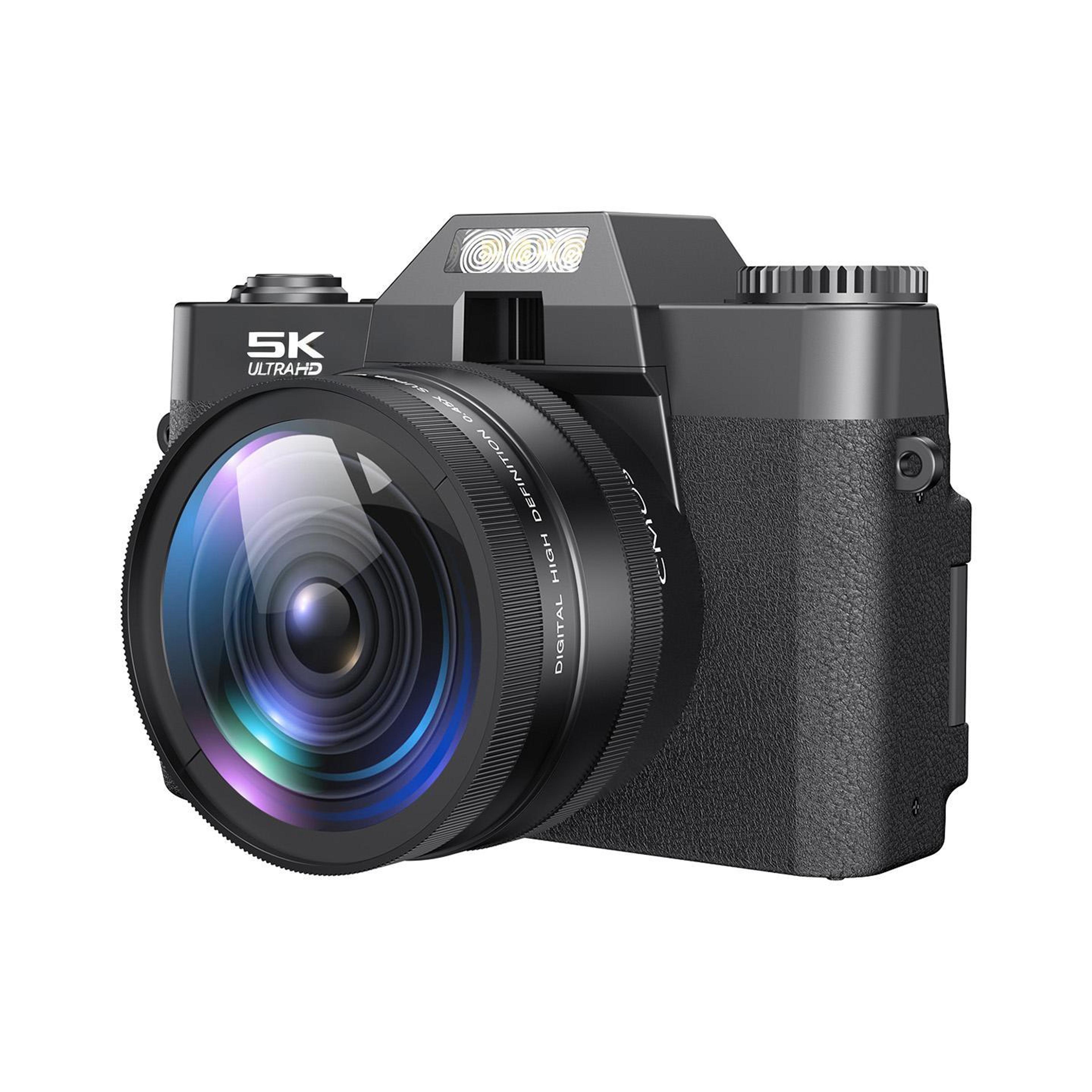 48mp 4k digital camera with wifi, 16x zoom and 3-inch display