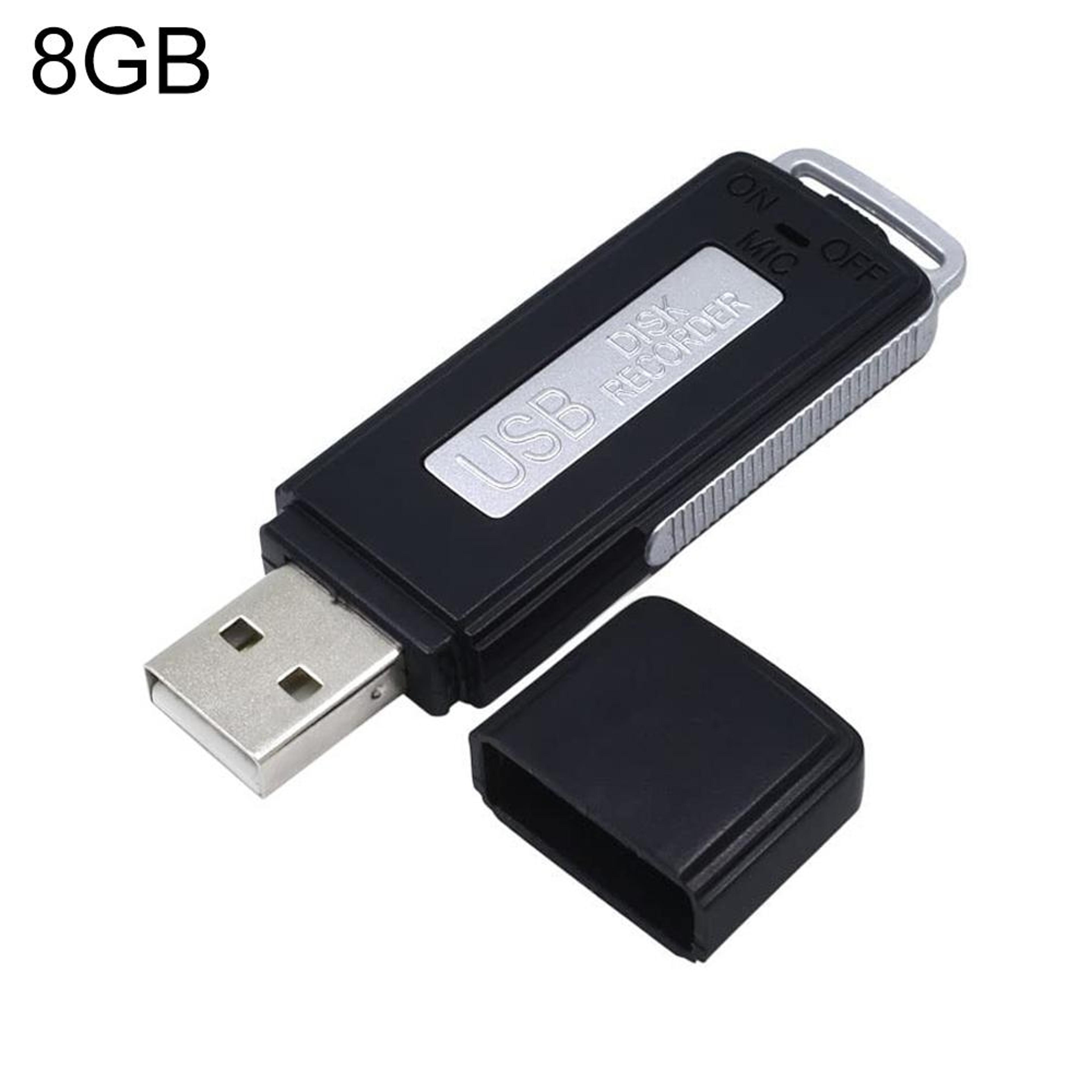 portable usb voice recorder with rechargeable battery and time sync