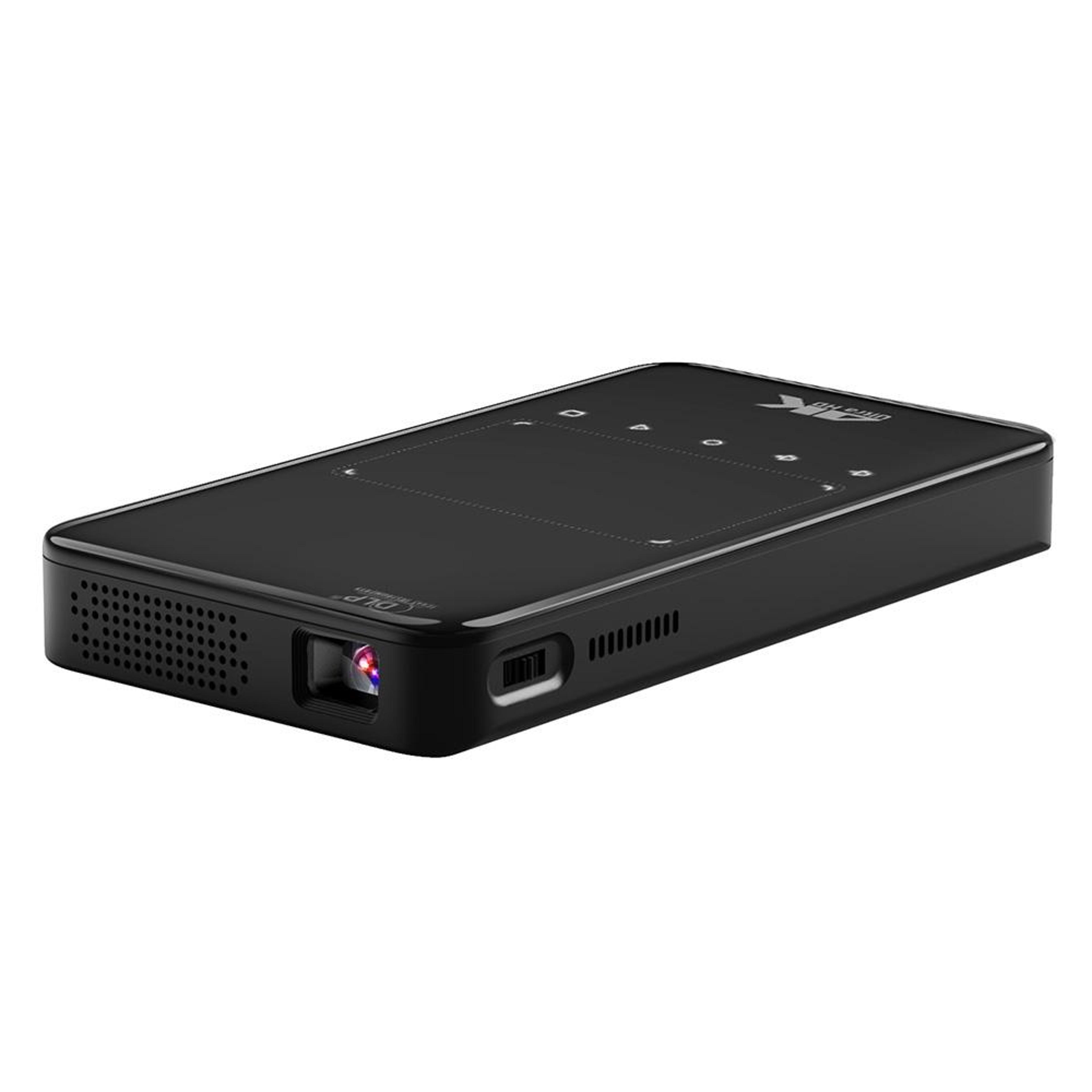 mini projector with android 9.0, dual-band wifi and 4k support