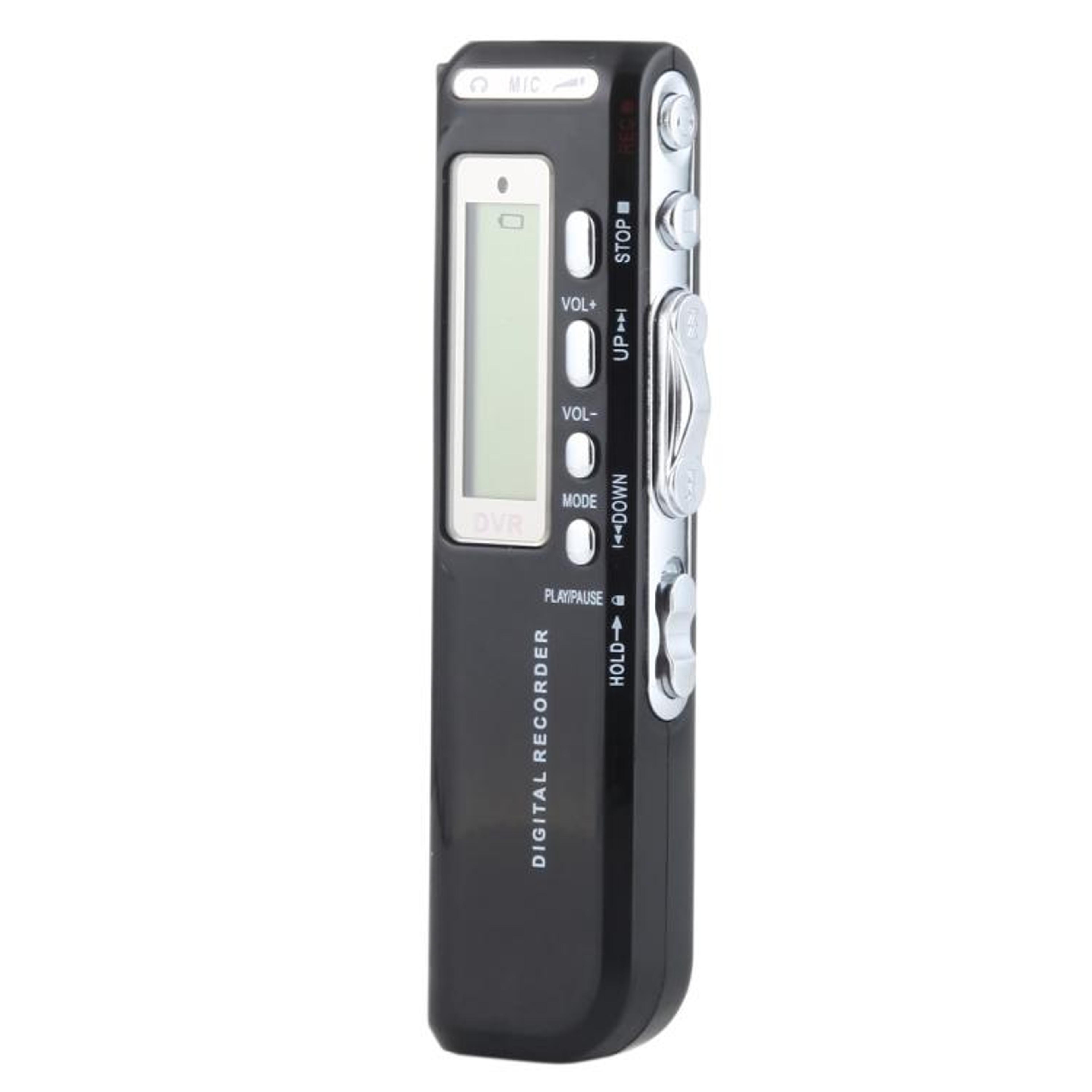 4gb digital voice recorder with voice activated recording, mp3 player and telephone recording