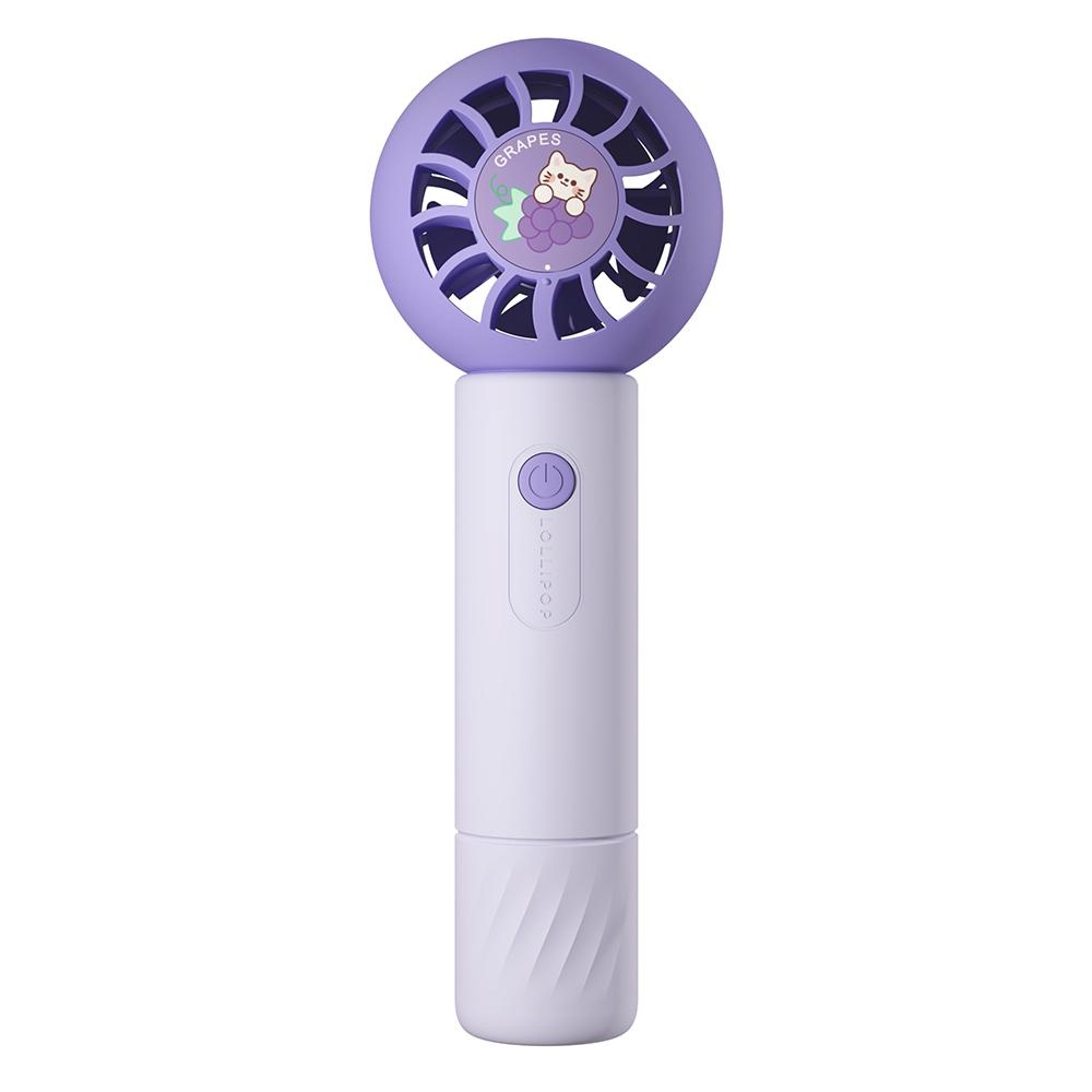 mini portable handheld fan rechargeable 3 speed quiet personal cooling fan