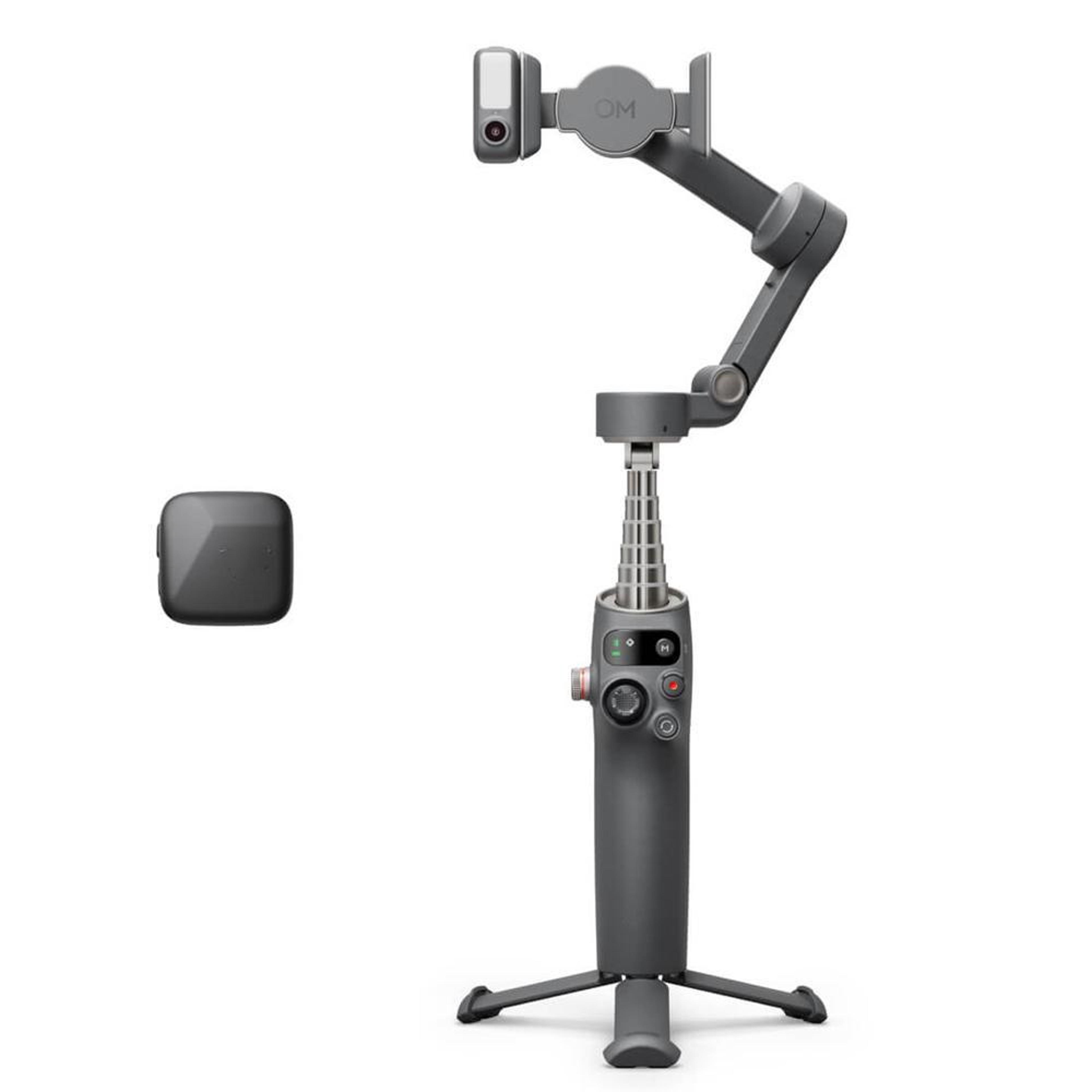 dji osmo mobile 7p vlog combo smartphone gimbal with mic mini and ai tracking