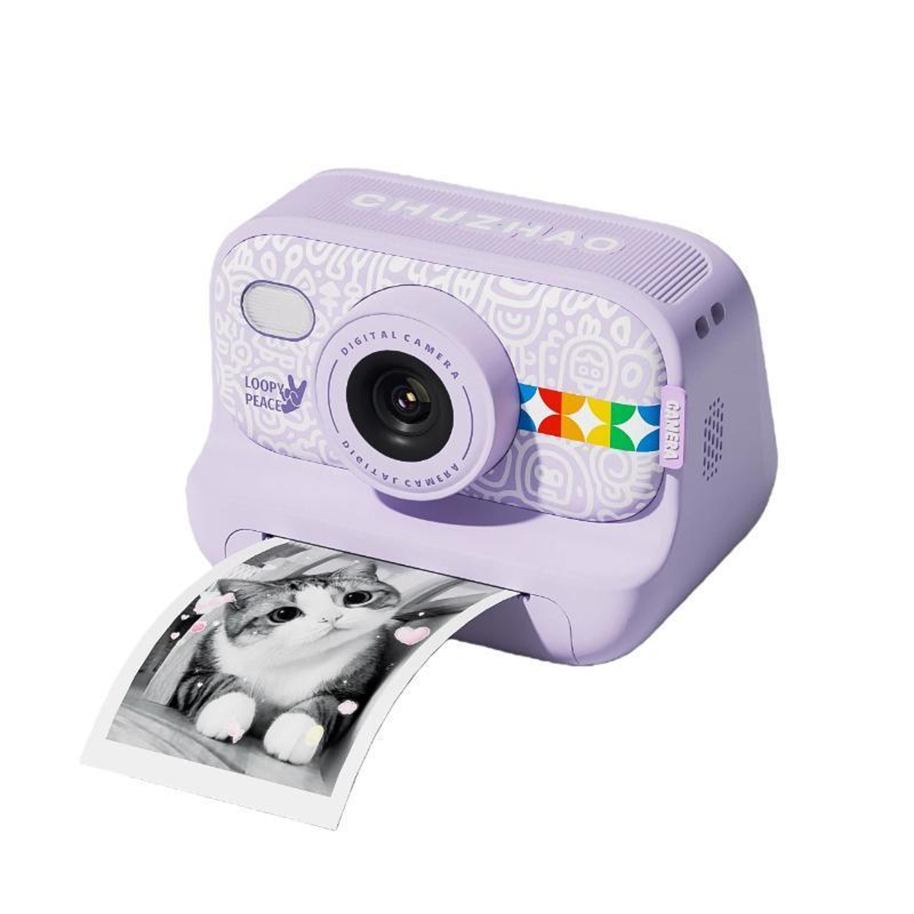 s9 kids instant print camera with hd video, creative filters and thermal photo printing