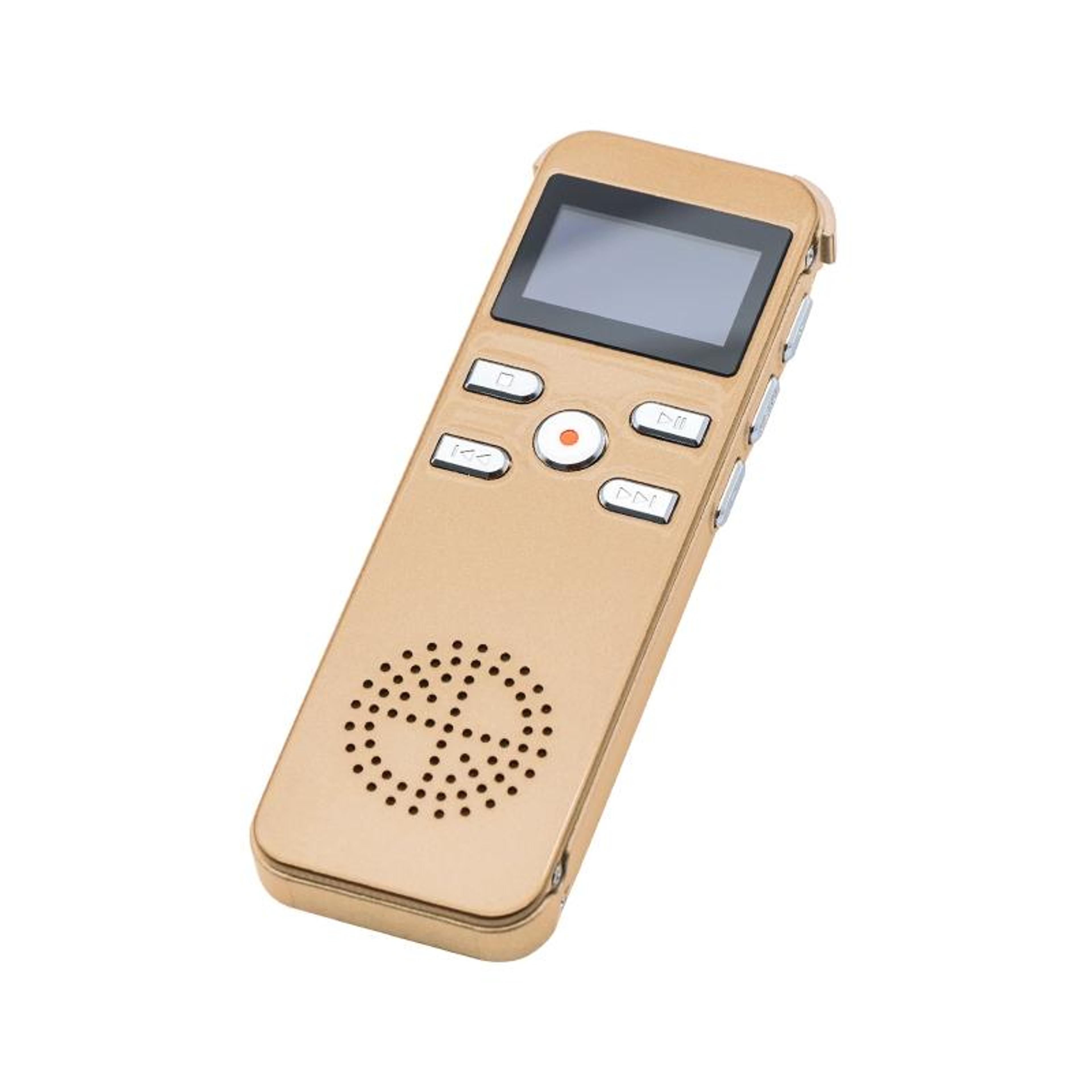 x26 mini voice recorder 16gb with oled display, long recording time and sound activation