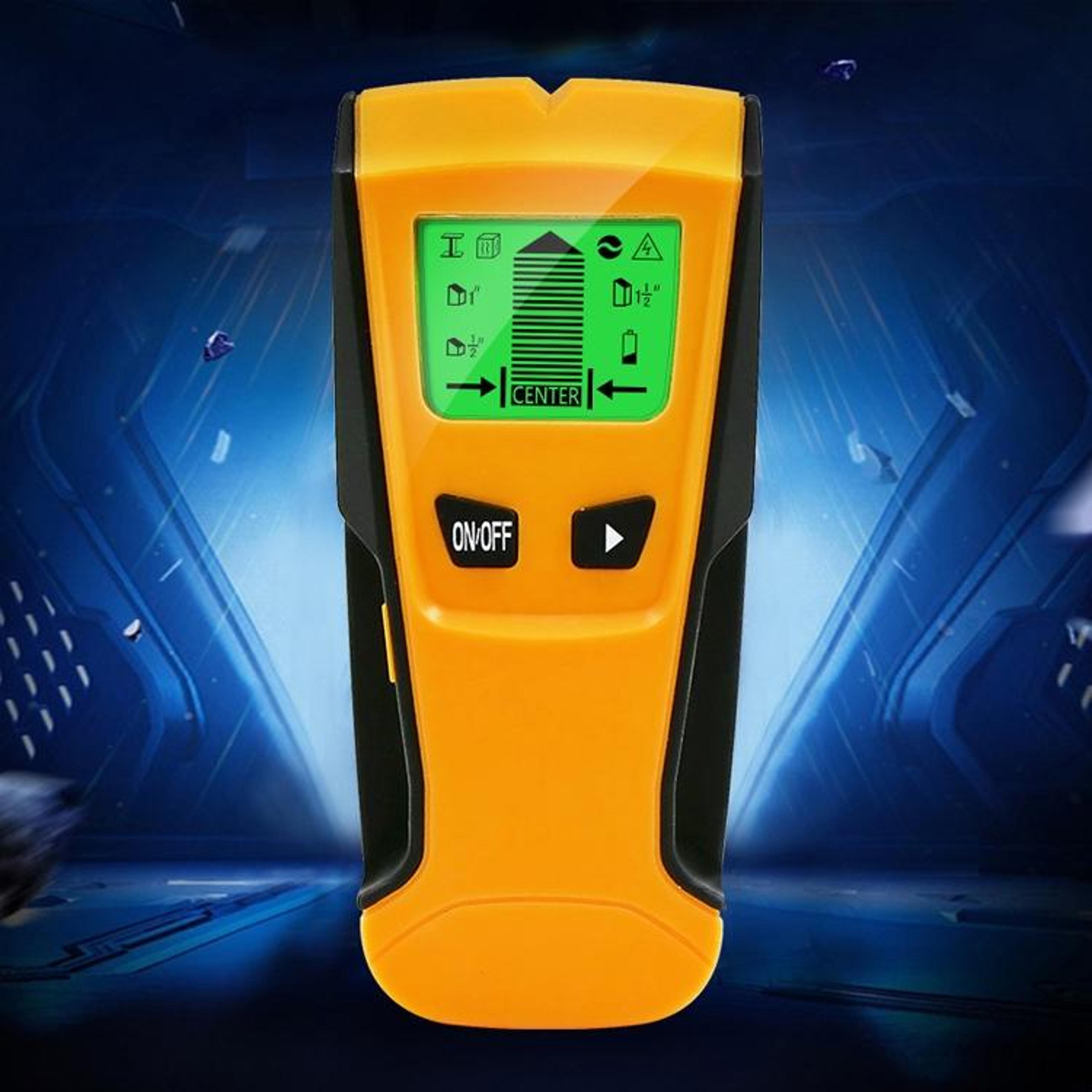 3-in-1 wall scanner stud finder and live wire detector