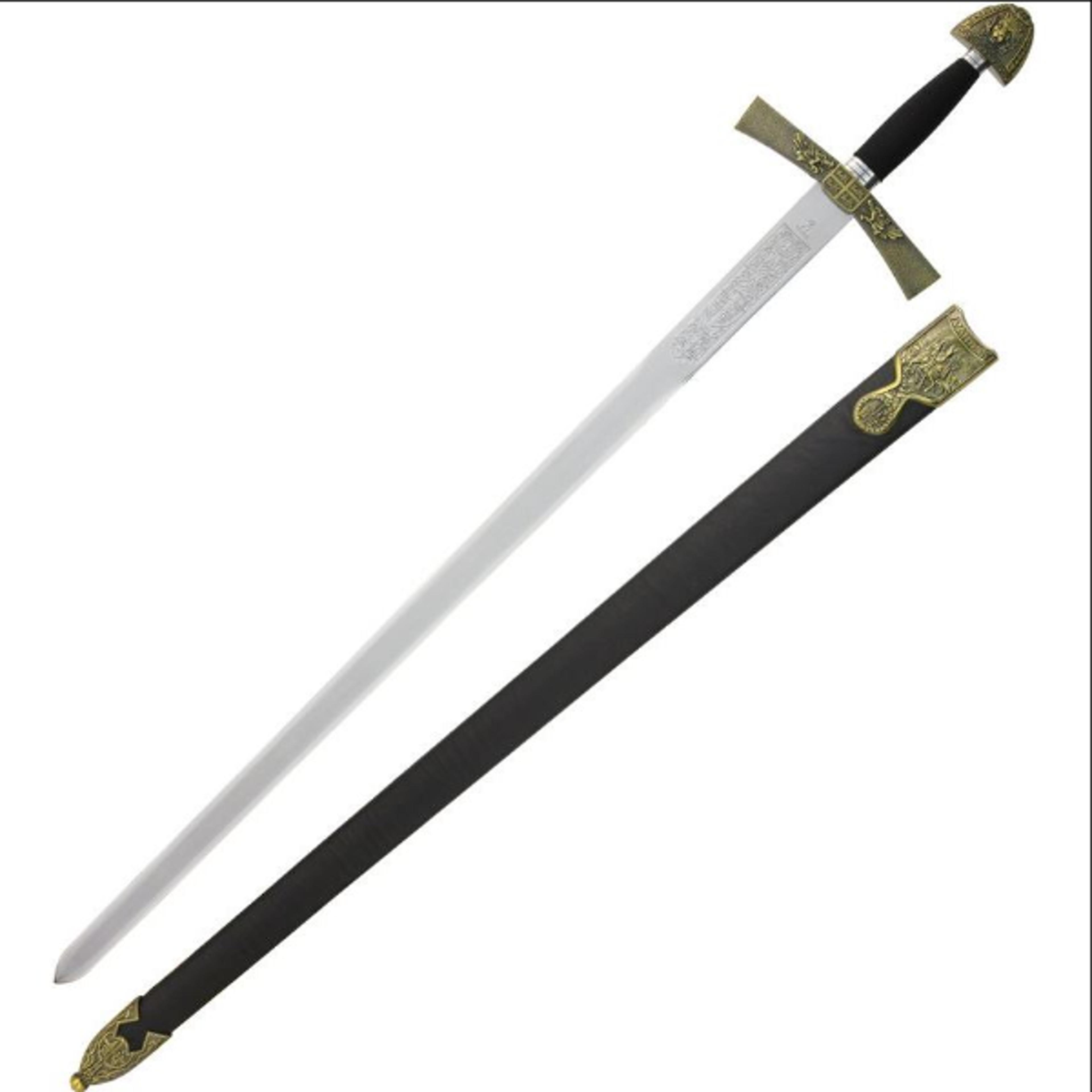 ivanhoe sword with scabbard - medieval replica blade