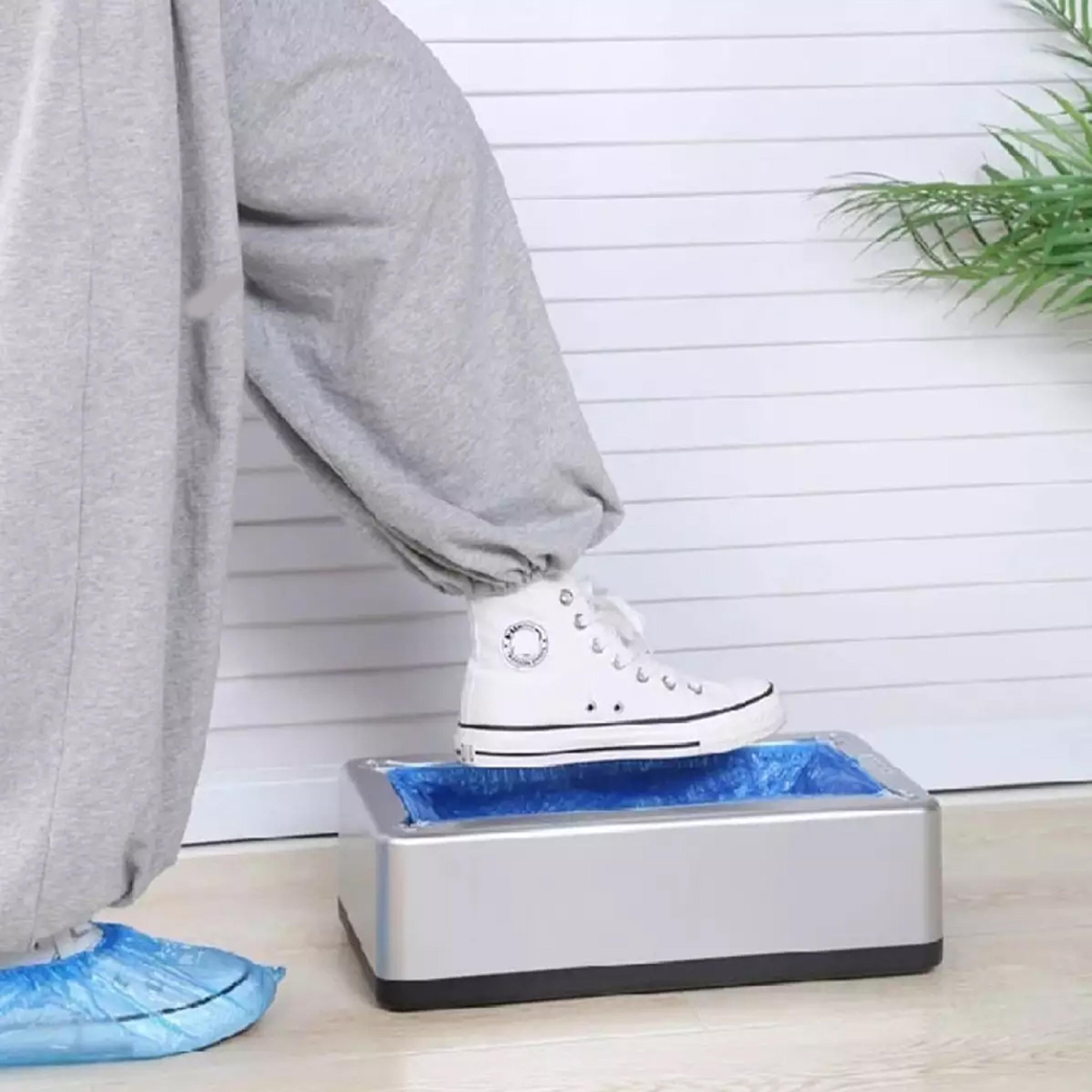 automatic plastic shoe cover dispenser machine