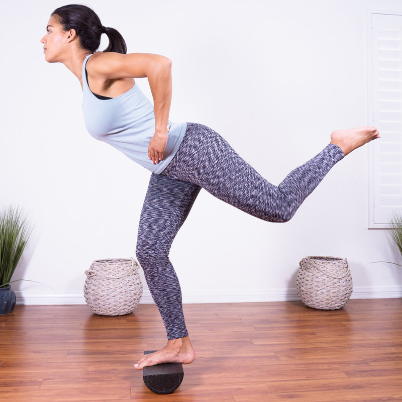 Highdensity half foam roller for strength training