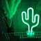 Glow In The Dark Neon Cactus Lamp & Desk Light With Detachable Base 2