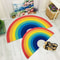 Water-resistant PVC Rainbow Floor Doormat With Anti-slip Back, 2 Sizes 3