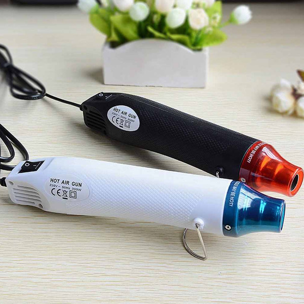 VEAREAR Heat Gun for Crafting, 300W 392℉ (200℃) Fast Heat Mini Hot Air Gun  with Reflector Npzzle, 100 and 150 L/min 2 Wind Speeds Adjust, Heatgun for