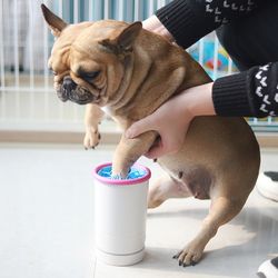automatic dog paw washer with usb charging