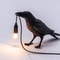 Stylish & Fun Black Raven Bird Crow Lamp 1