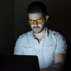 Blue Light Blocking Clip On Computer Glasses