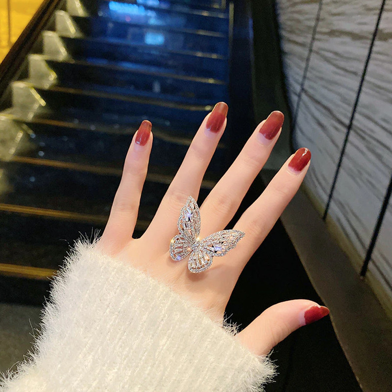 coppercubiczirconiabutterflyring1