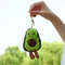 Cute Avocado Keychain Plush4