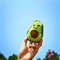Cute Avocado Keychain Plush3