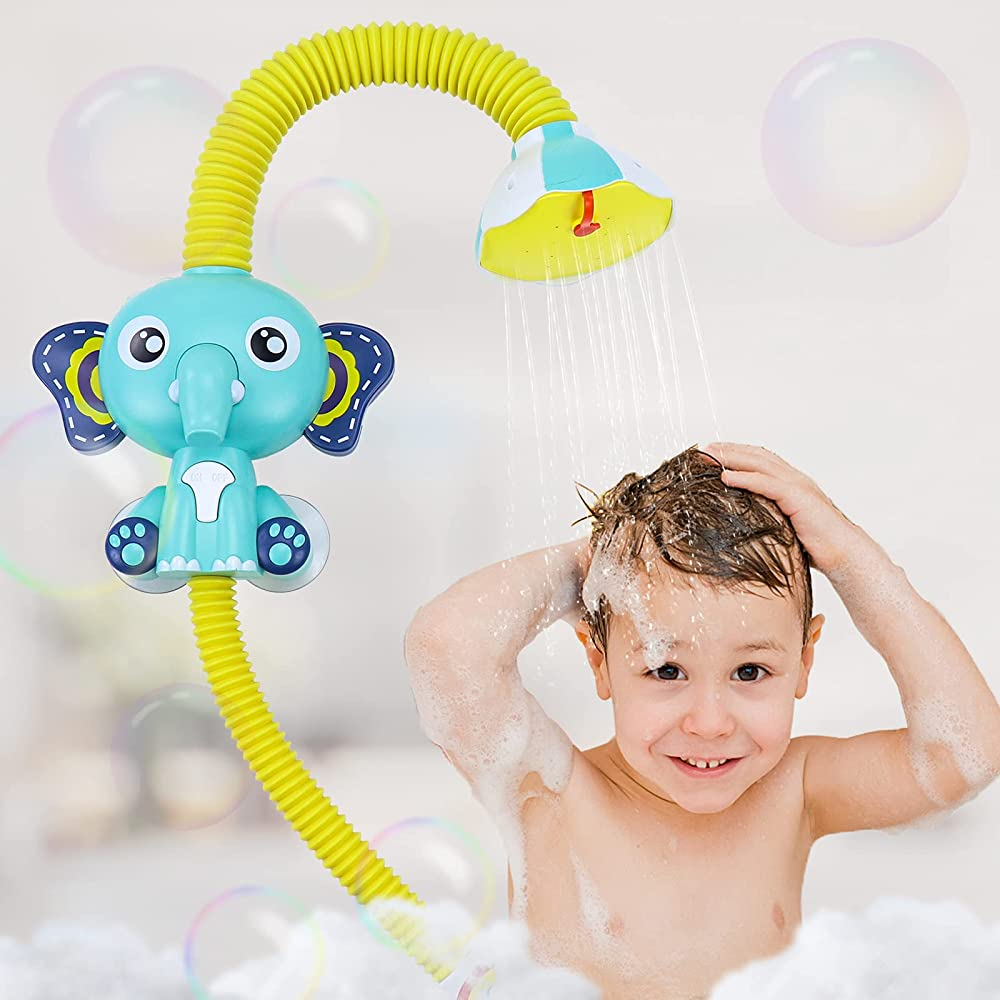 Elephant bath toy gift for 1yearold