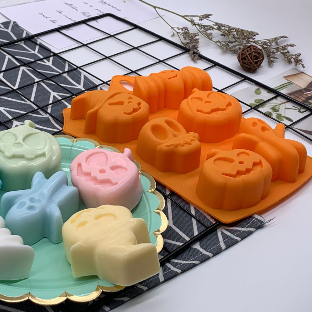 Cute Halloween Silicone Molds3