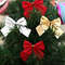 Cute Mini Christmas Bows For Tree Decoration 1