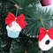 Cute Mini Christmas Bows For Tree Decoration