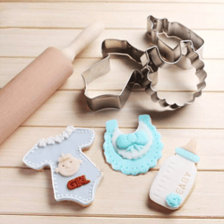 Cute New Baby Cookie Cutters