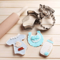 cute new baby cookie cutters