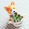 Cute Resin Corgi Planter Flower Pot 5