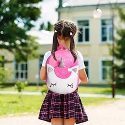cute unicorn pink backpack