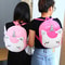 Cute Unicorn Pink Backpack 2