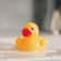 Cute Yellow Rubber Duck Bath Toy 3