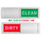 Dishwasher Clean Dirty Magnet Sign 2