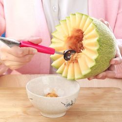 Dual Head Fruit & Ice Cream Scooper Cutter