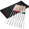 Extendable Stainless Steel Marshmallow Roasting Sticks With Wooden Handle, 8 Pcs 1