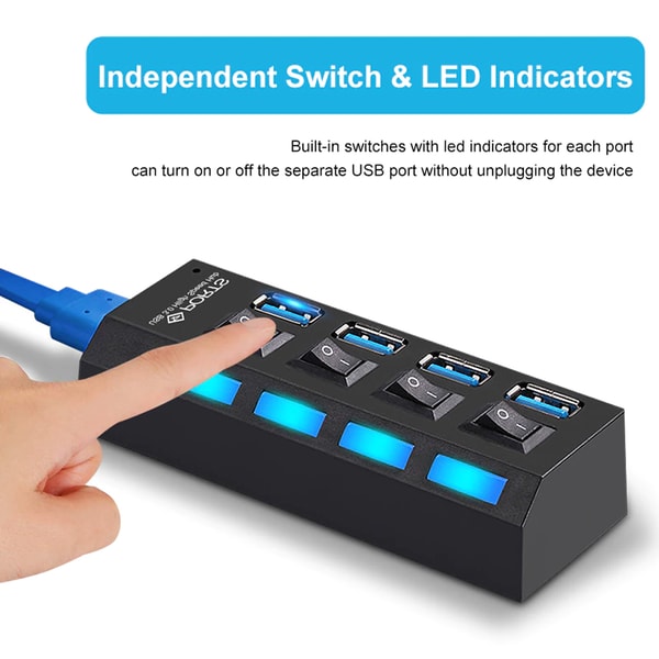 External Multi USB Hub 3.0 Ports - Inspire Uplift