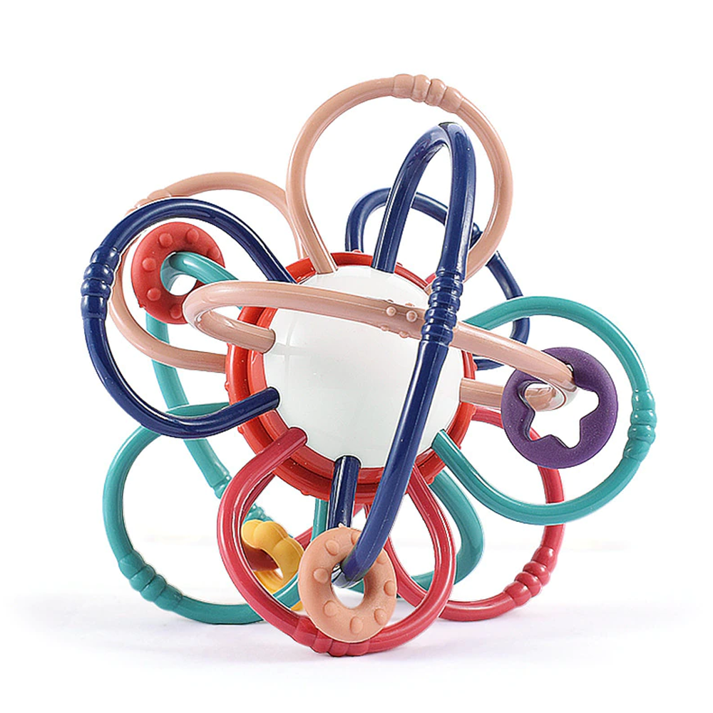 Flexible Baby Teether Ball 6