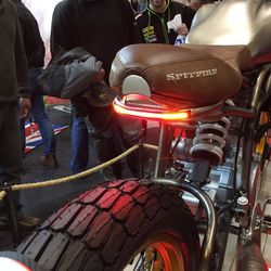 Flexible LED Brake Light Strip Motorcycle Bar