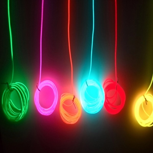 Multicolor Led Neon Flexible Multi-Colored Neon Wire LED Lights - Inspire Uplift