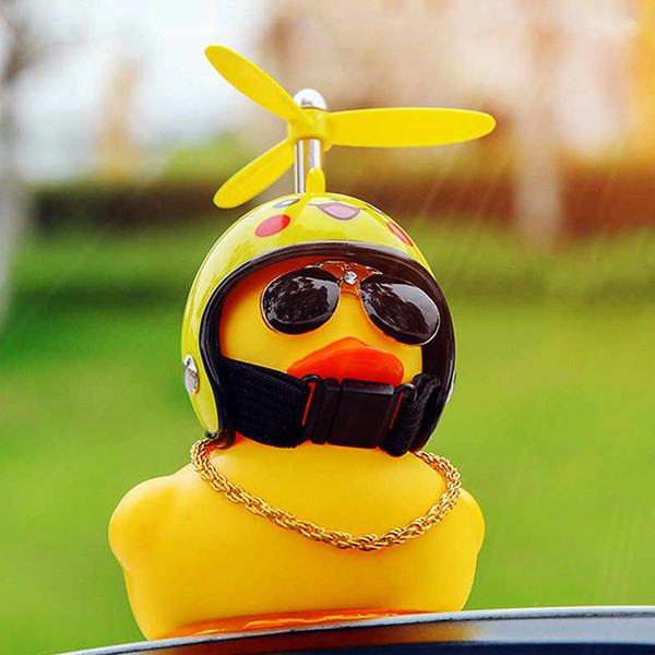 Gangster Duck Car Toy W/ Propeller & Chain - Inspire Uplift