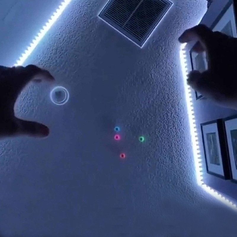 Fun glow ceiling games for family nights